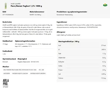 Download produktinformation