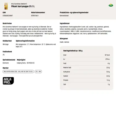 Download produktinformation