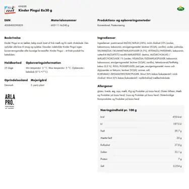 Download produktinformation