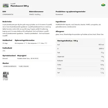 Download produktinformation