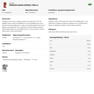 Download produktinformation