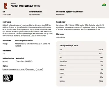 Download produktinformation