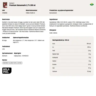 Download produktinformation