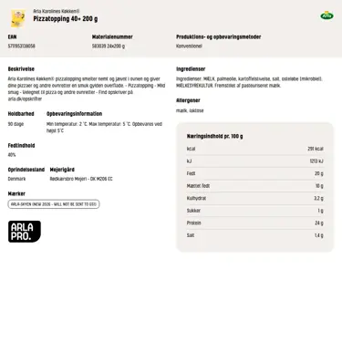 Download produktinformation