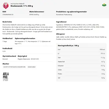 Download produktinformation