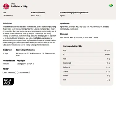 Download produktinformation
