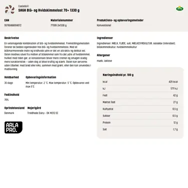 Download produktinformation