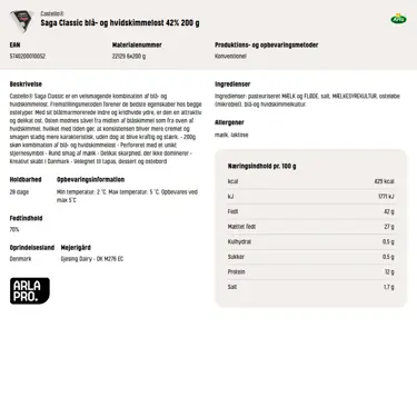 Download produktinformation