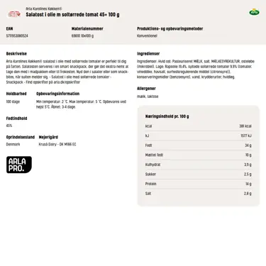 Download produktinformation