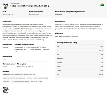 Download produktinformation