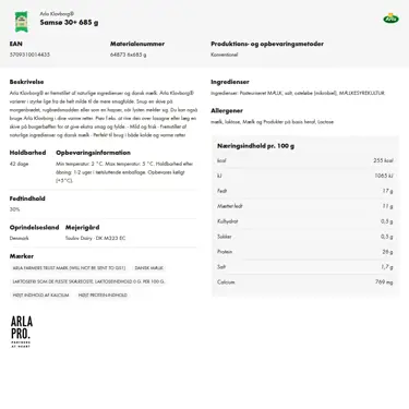 Download produktinformation