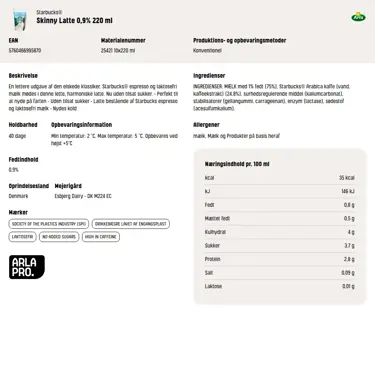 Download produktinformation