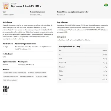 Download produktinformation