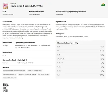 Download produktinformation