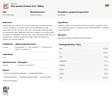 Download produktinformation