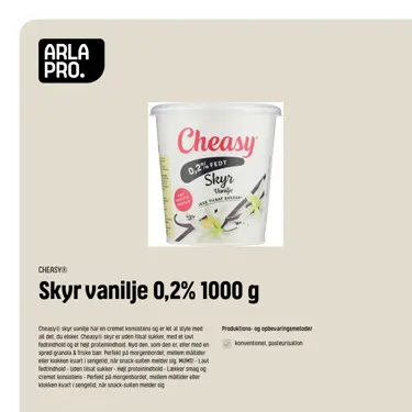 Download produktinformation