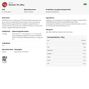 Download produktinformation