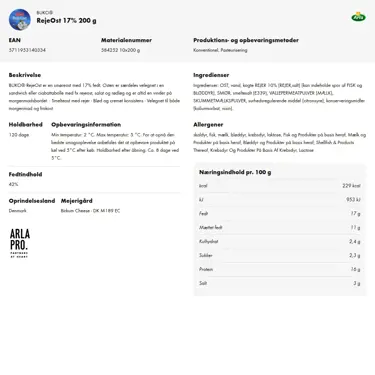Download produktinformation