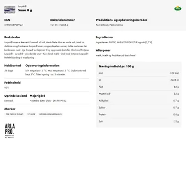 Download produktinformation