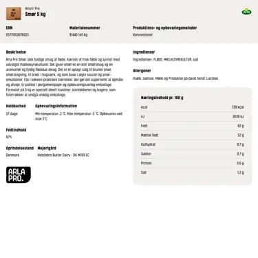 Download produktinformation