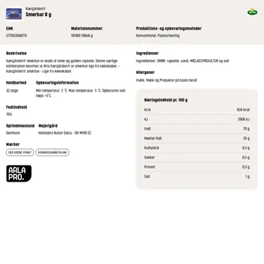 Download produktinformation