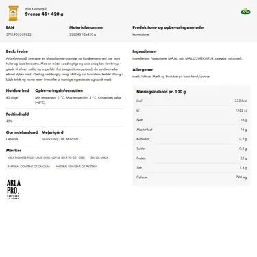 Download produktinformation