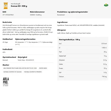 Download produktinformation