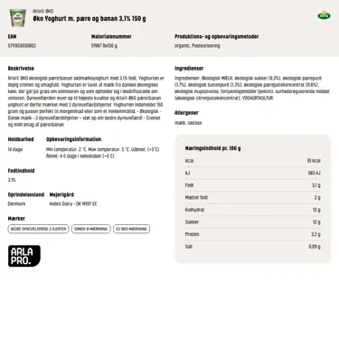 Download produktinformation