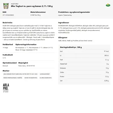 Download produktinformation