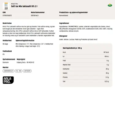 Download produktinformation
