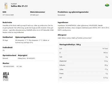 Download produktinformation