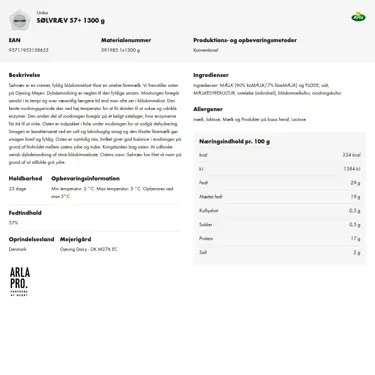 Download produktinformation