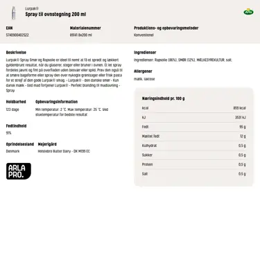 Download produktinformation