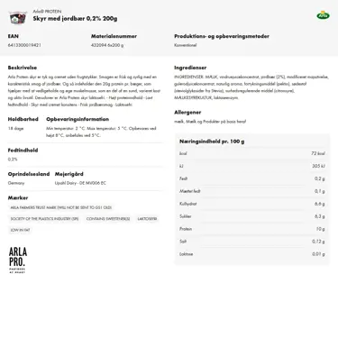 Download produktinformation