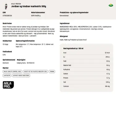 Download produktinformation
