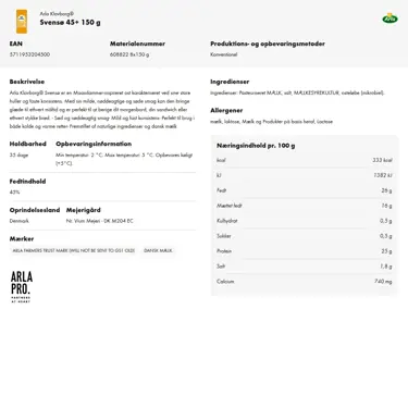 Download produktinformation