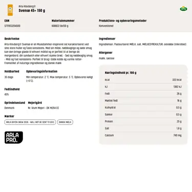 Download produktinformation