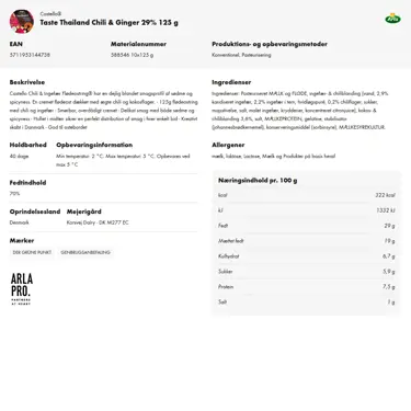 Download produktinformation