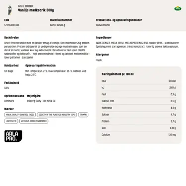 Download produktinformation