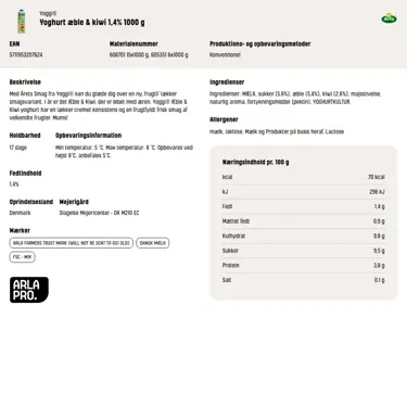 Download produktinformation