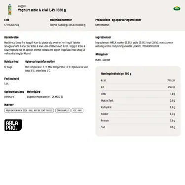 Download produktinformation