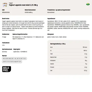 Download produktinformation