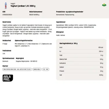 Download produktinformation