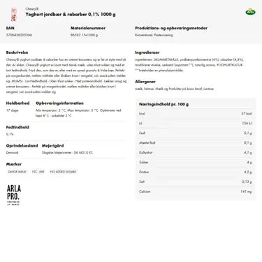 Download produktinformation