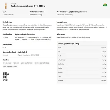 Download produktinformation