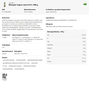 Download produktinformation