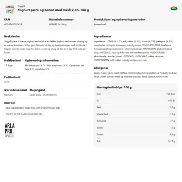 Download produktinformation