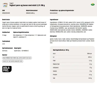 Download produktinformation