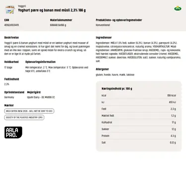 Download produktinformation
