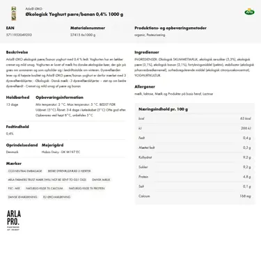 Download produktinformation